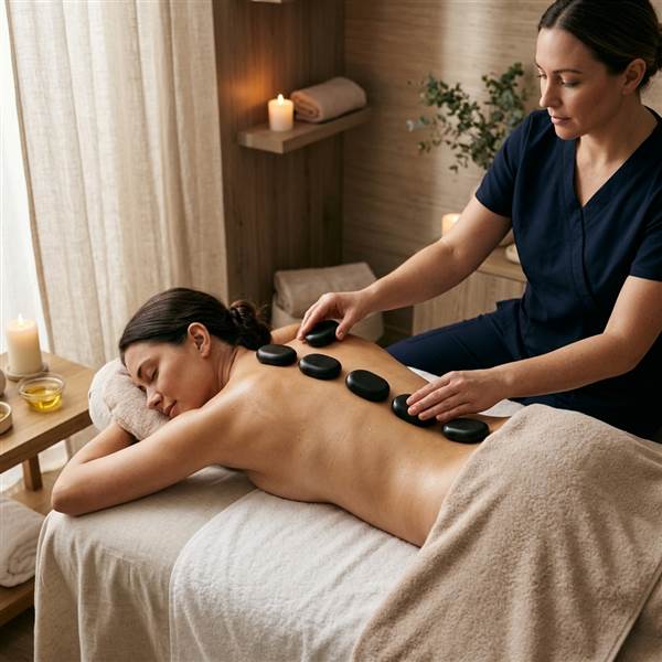 Hot-Stone Massage