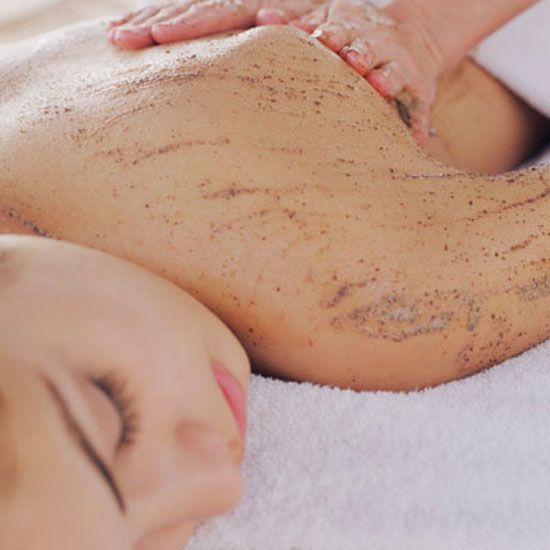 Body Massage with Scrub